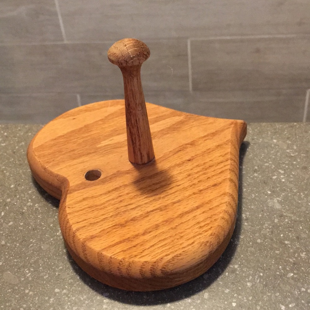 Love Knob!💗Get Organized with Heart Shaped 6.5” Wood Hook